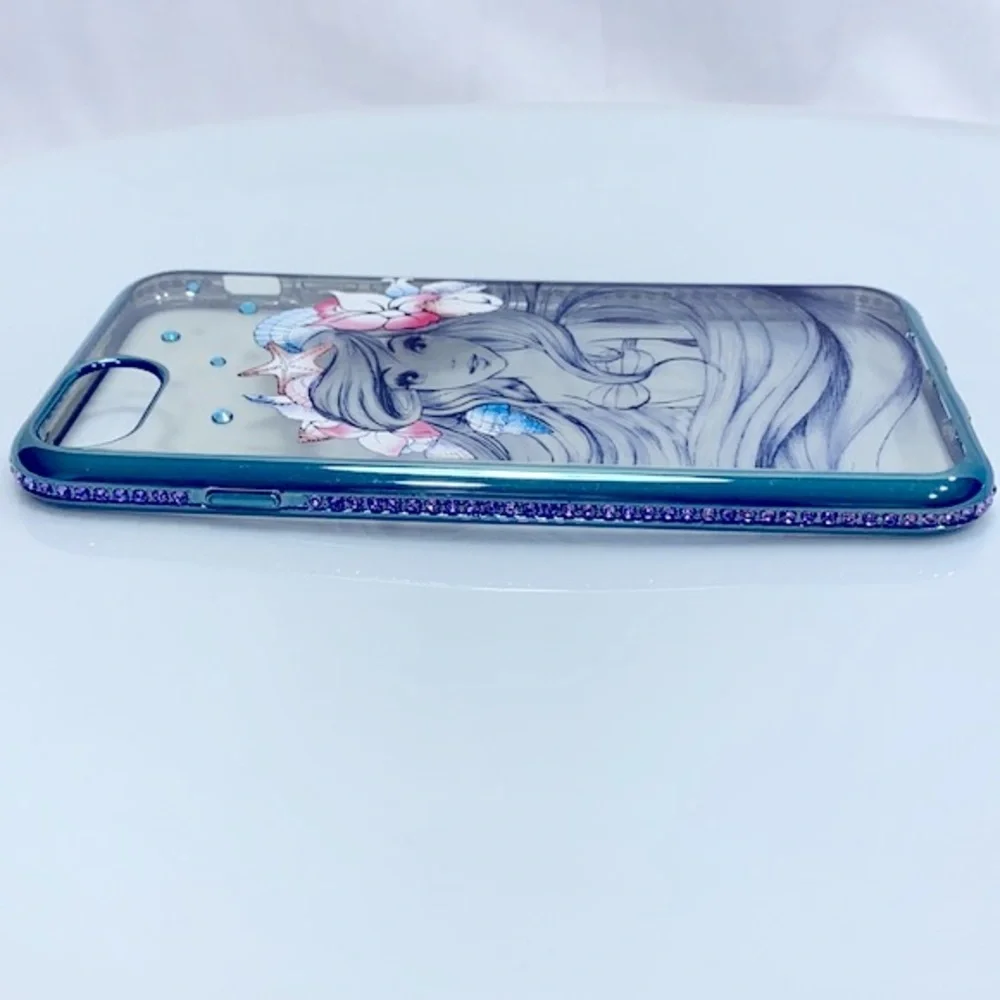 DISNEY D-TECH 'Ariel - Little Mermaid' iPhone 7/6/6S Soft Clear Phone Cover